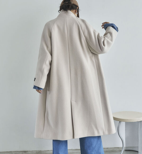 Doux archives「スタンドカラーコート」|ダッフルコート|
