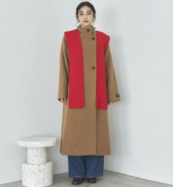 Doux archives「スタンドカラーコート」|ダッフルコート|