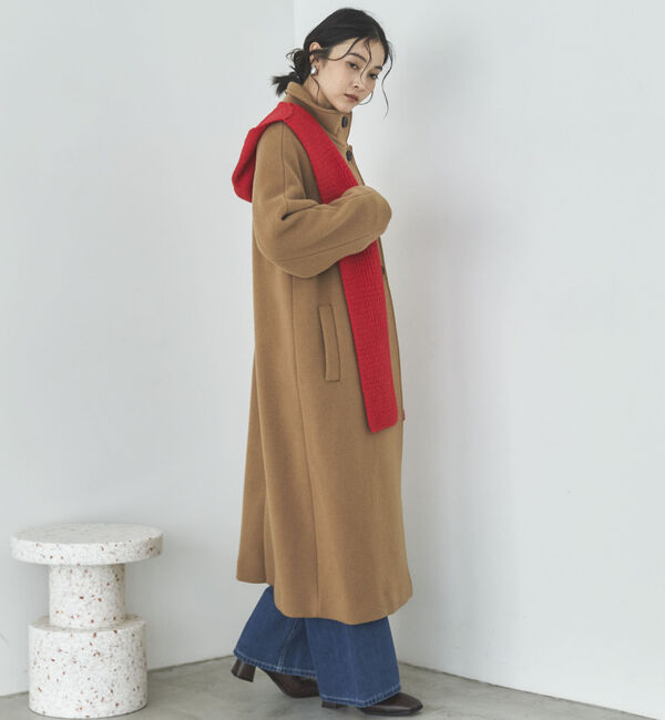 Doux archives「スタンドカラーコート」|ダッフルコート|