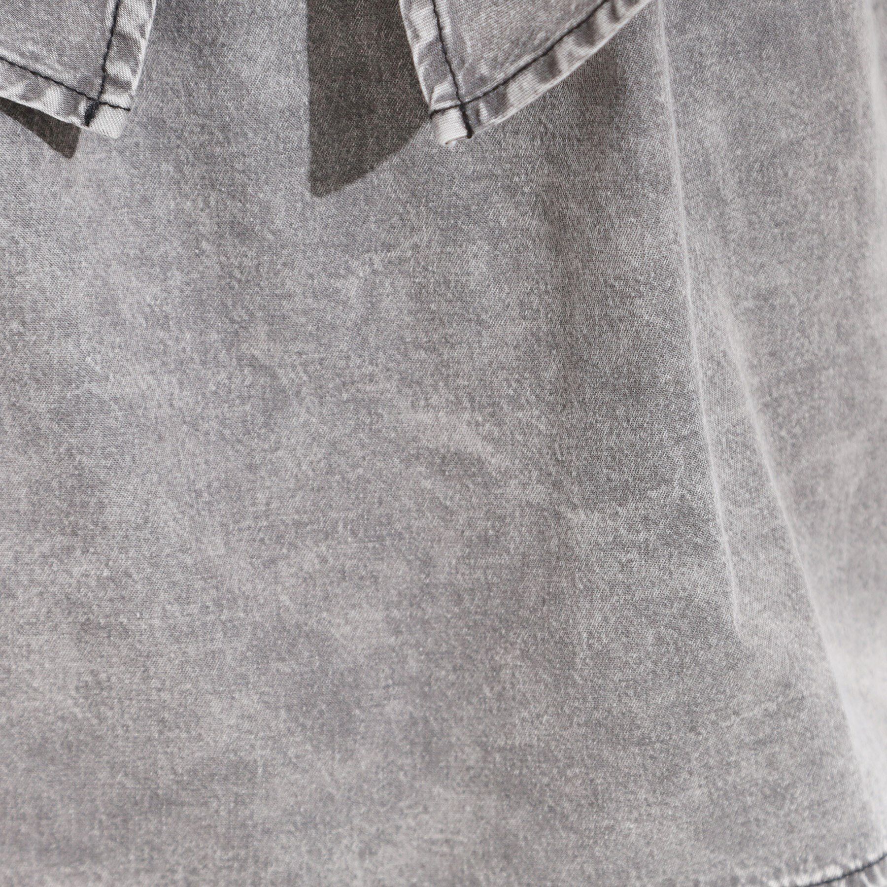 SHOO･LA･RUE「【セットアップ可/前後2WAY/オフショル2WAY】着こなしを楽しめる デニムフリルブラウス」|シャツ・ブラウス|