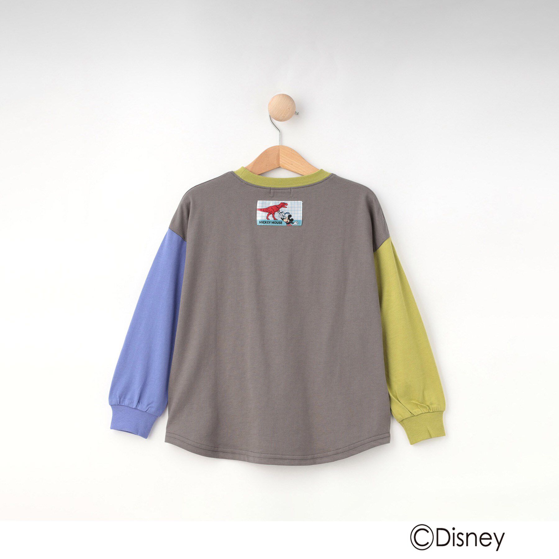 SHOO･LA･RUE「【Disney】トドラー袖配色ロンT」|Tシャツ・カットソー|