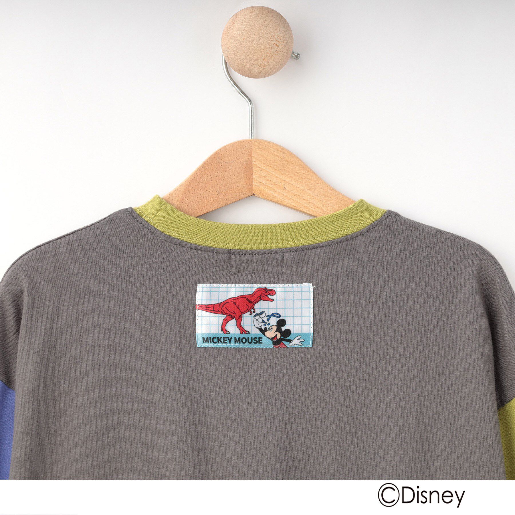 SHOO･LA･RUE「【Disney】トドラー袖配色ロンT」|Tシャツ・カットソー|