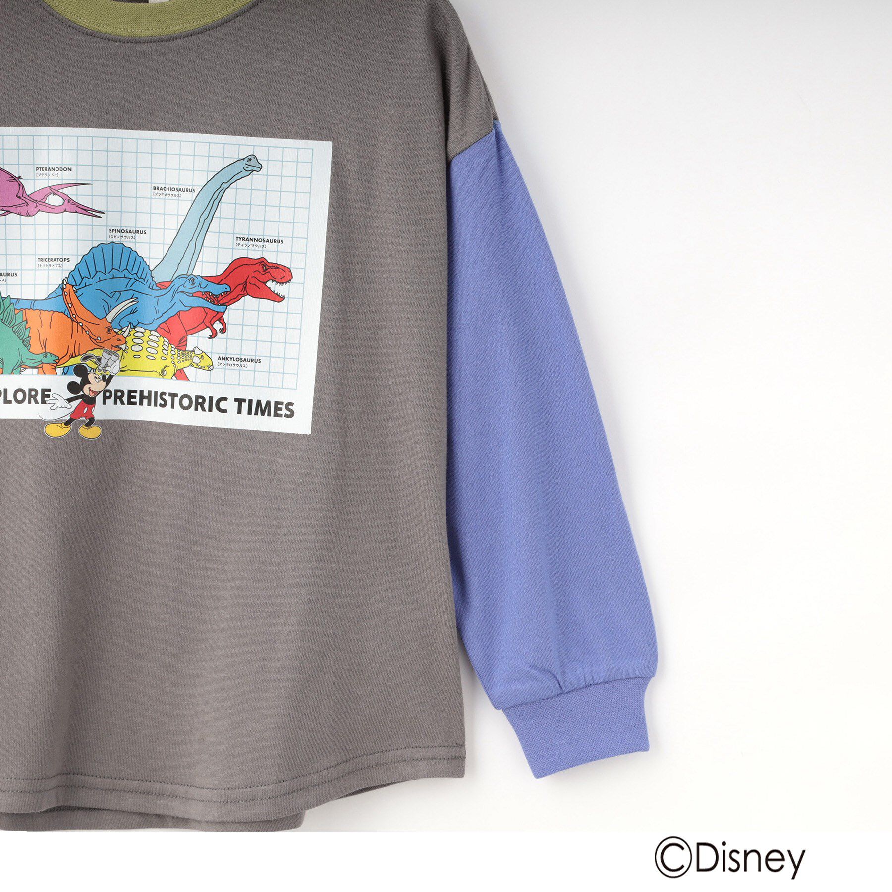 SHOO･LA･RUE「【Disney】トドラー袖配色ロンT」|Tシャツ・カットソー|