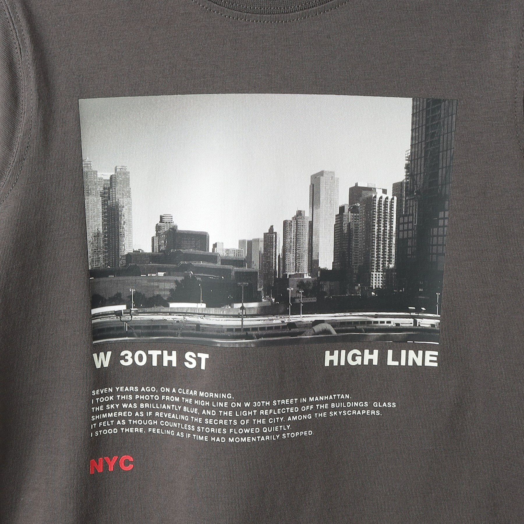 Dessin「【リンクコーデ・洗える】フォトプリントロングスリーブTシャツ」|Tシャツ・カットソー|