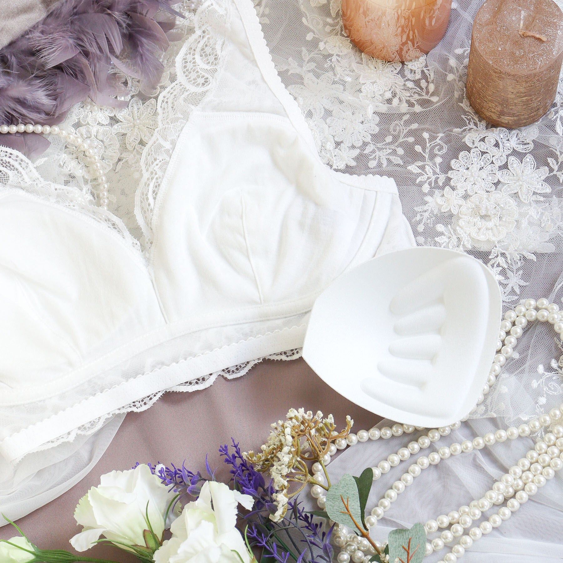 Risa Magli「ジョセリン おやすみブラ（LL）」|インナー|