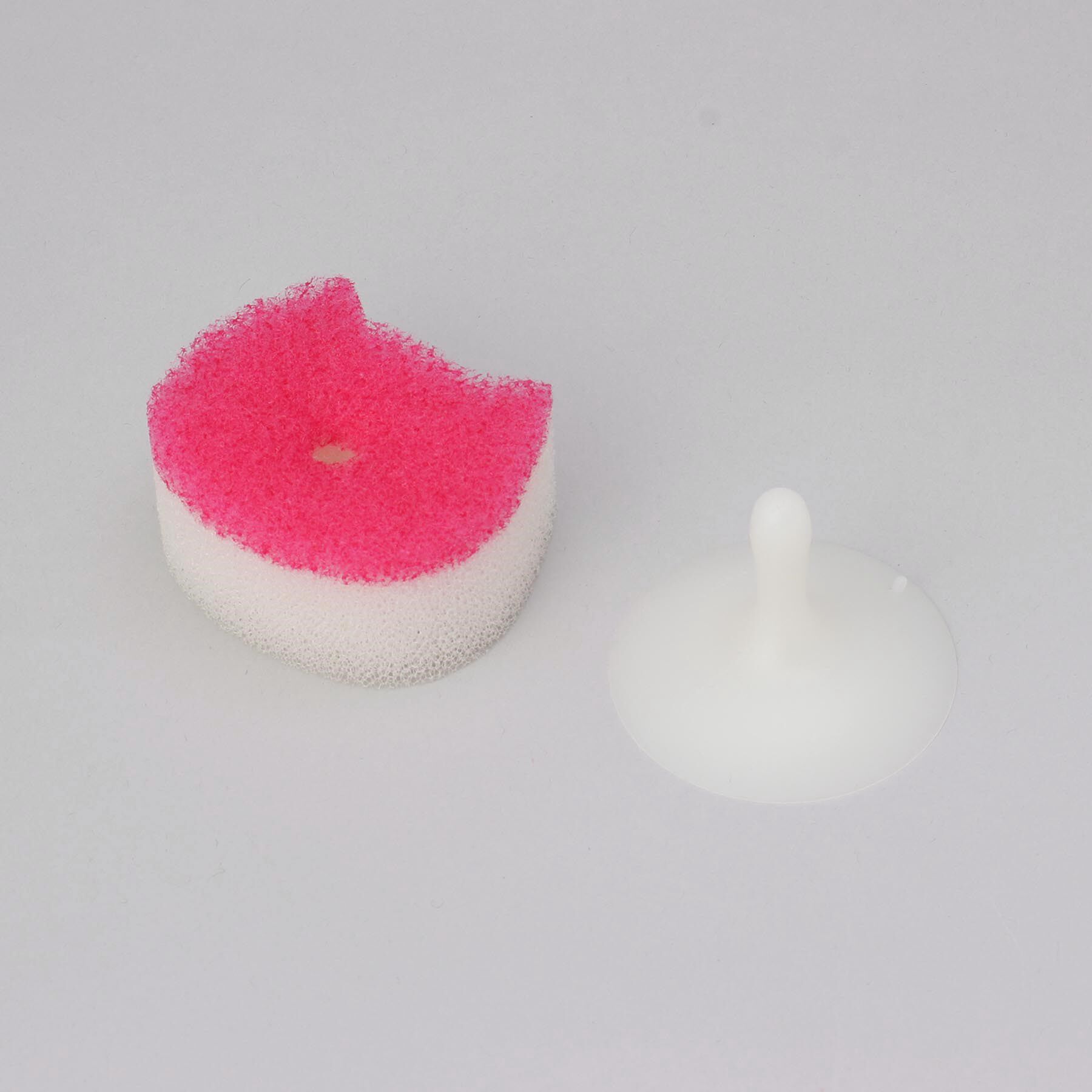 212 KITCHEN STORE「POCO neco 洗面スポンジ吸盤付き・PK ＜marna マーナ＞」|その他|