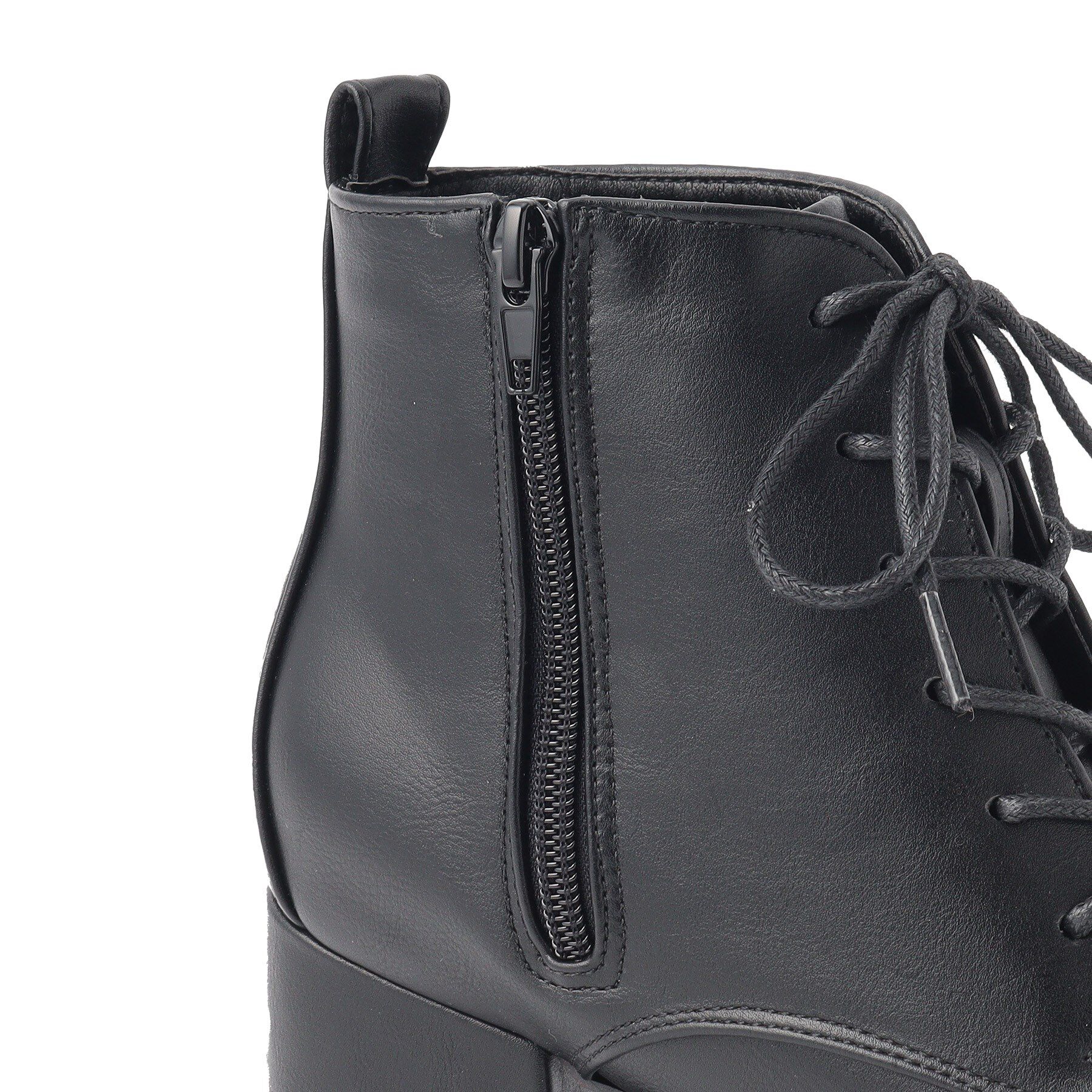 csT&P「厚底レースアップブーツ」|ショートブーツ|