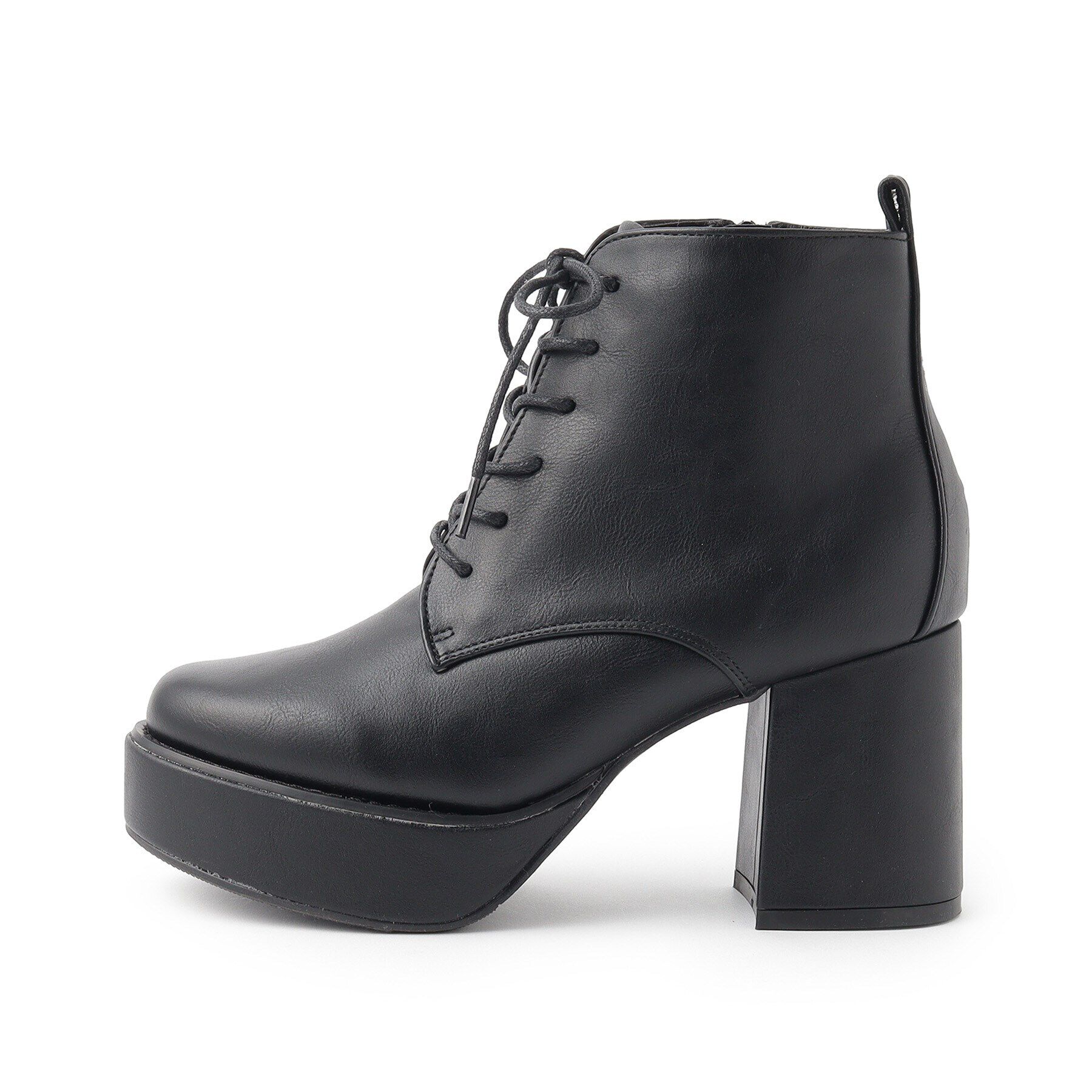 csT&P「厚底レースアップブーツ」|ショートブーツ|