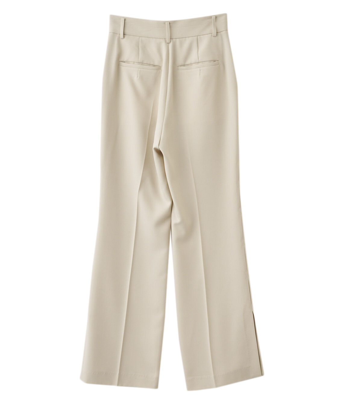 COCO DEAL「サイドホールデザインフレアパンツ」|スラックス|