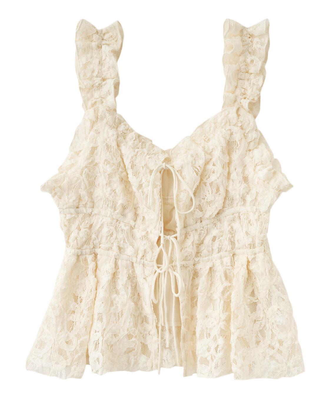 COCO DEAL「フリルキャミペプラムブラウス」|シャツ・ブラウス|