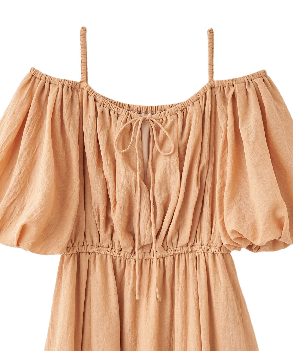 COCO DEAL「バルーンスリーブオフショルワンピース」|ワンピース|