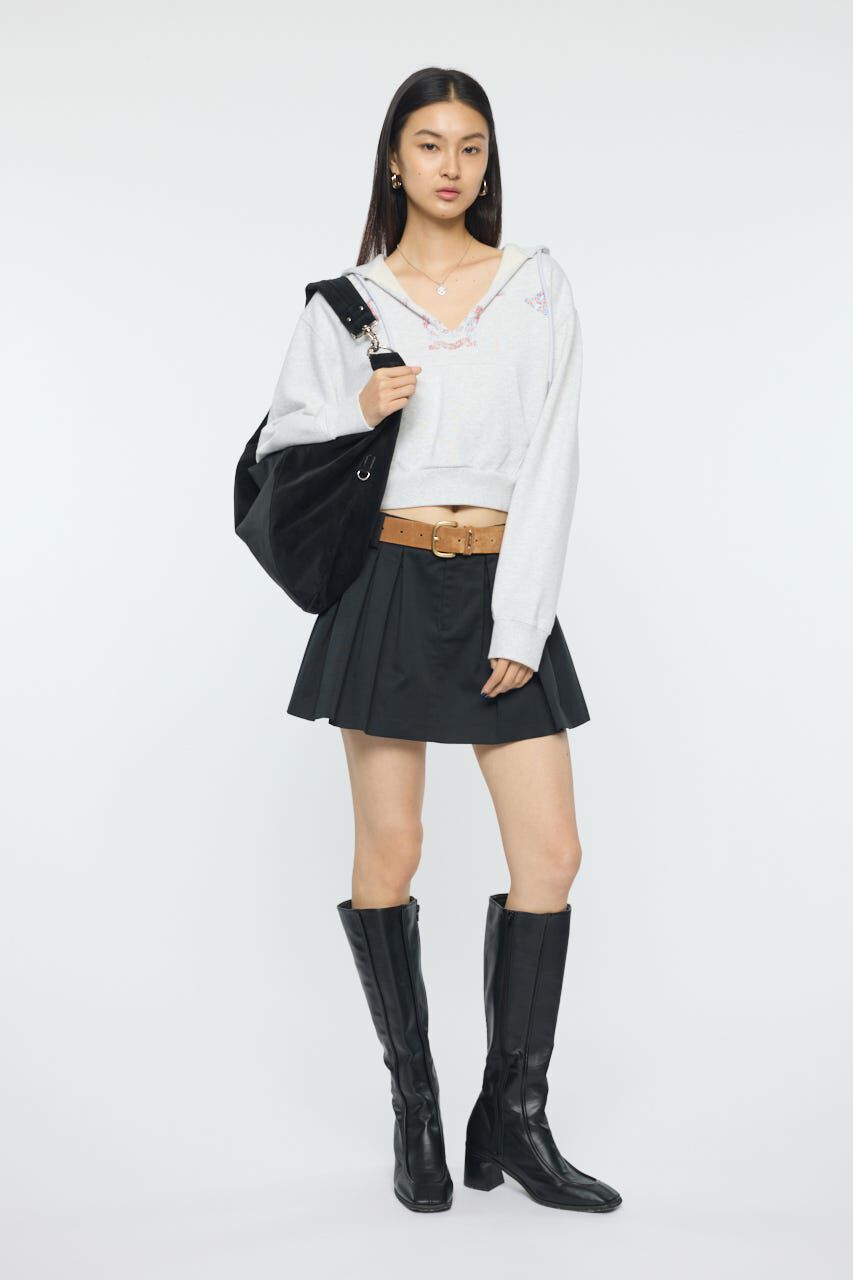 MOUSSY「BOX TUCK ミニスカート」|スカート|