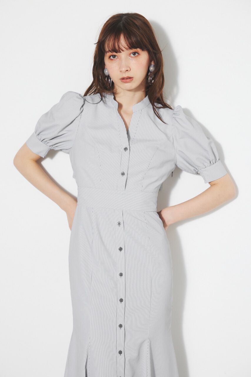 rienda「バックフリルオープンマーメイドOP」|ワンピース|