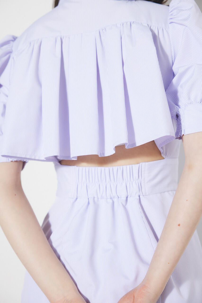 rienda「バックフリルオープンマーメイドOP」|ワンピース|