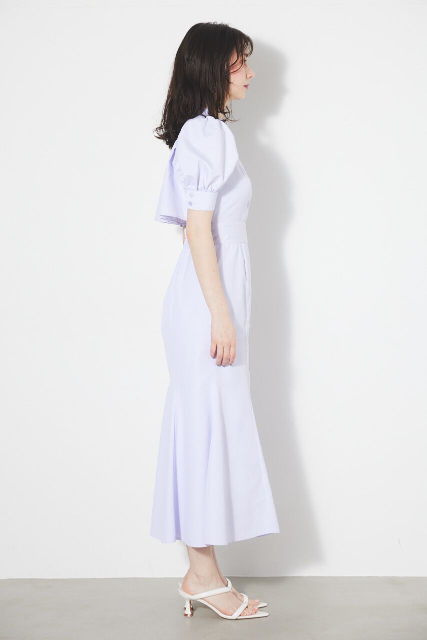 rienda「バックフリルオープンマーメイドOP」|ワンピース|