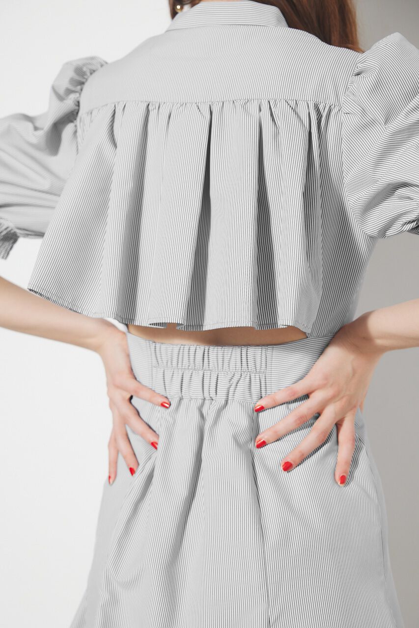 rienda「バックフリルオープンマーメイドミニOP」|ワンピース|