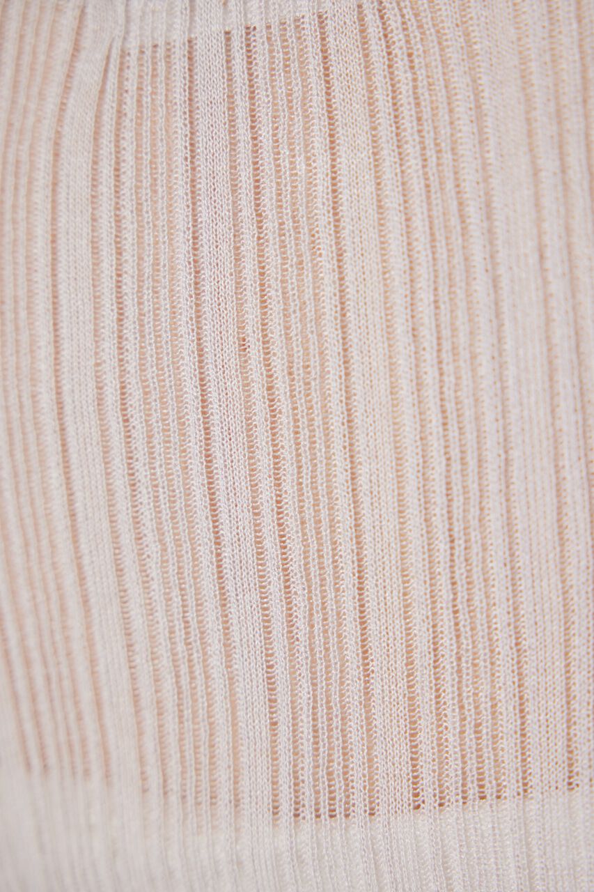 rienda「スリットデザイン2WAY TOP」|ニット・セーター|