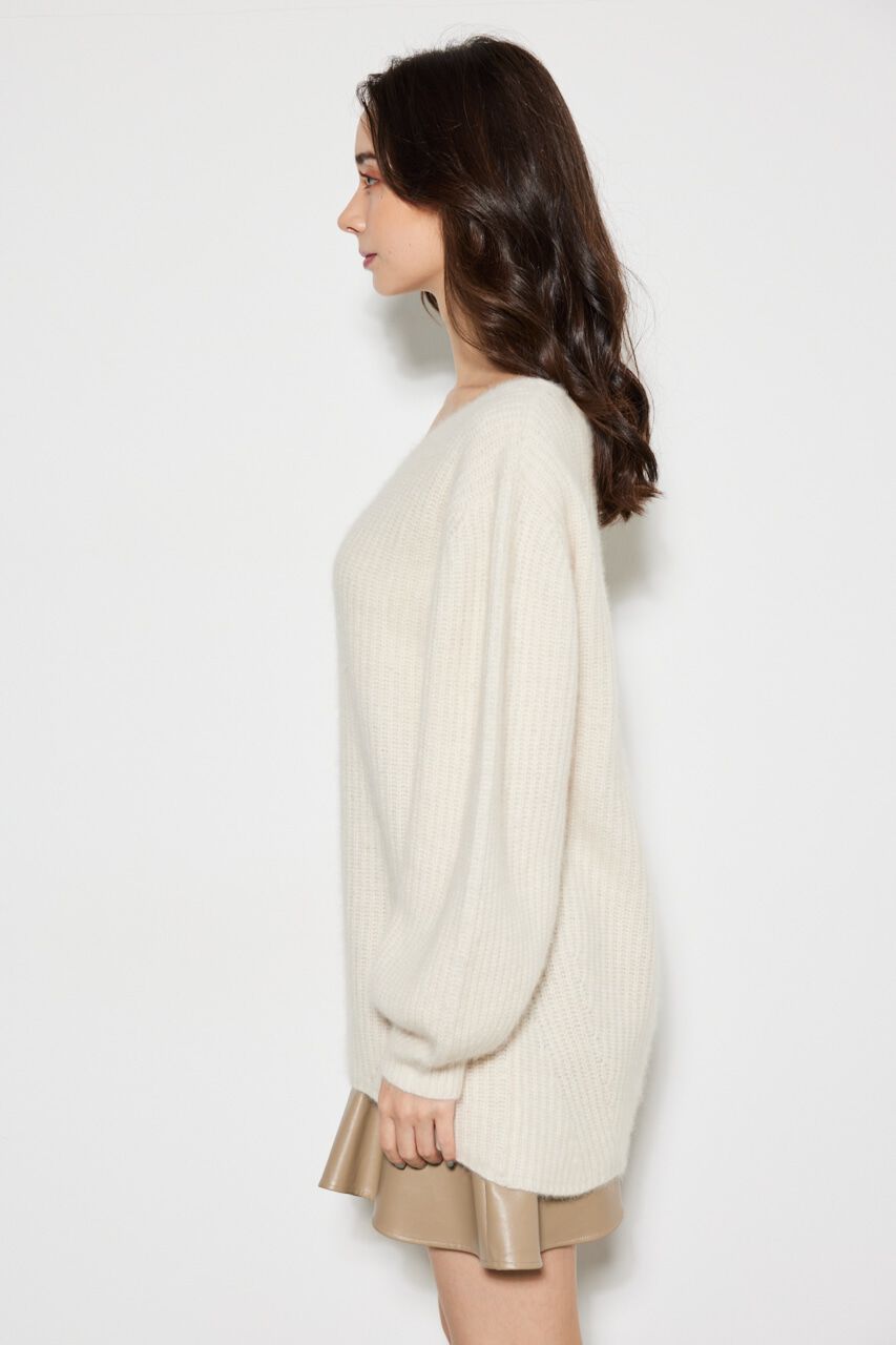 rienda「ラクーンMIXKnitTOP」|ニット・セーター|