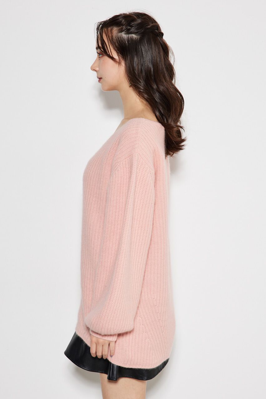 rienda「ラクーンMIXKnitTOP」|ニット・セーター|