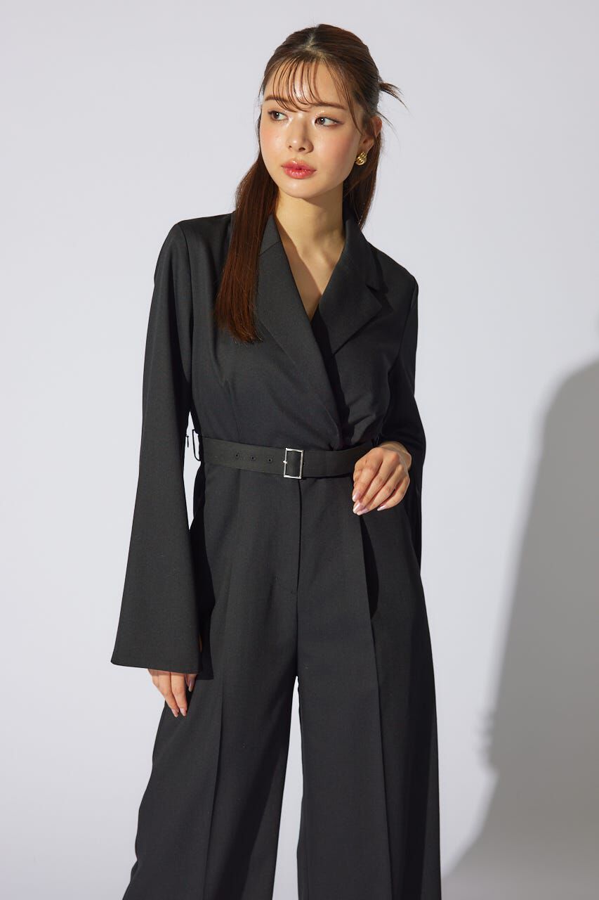 rienda「テーラードデザインロンパース」|ワンピース|