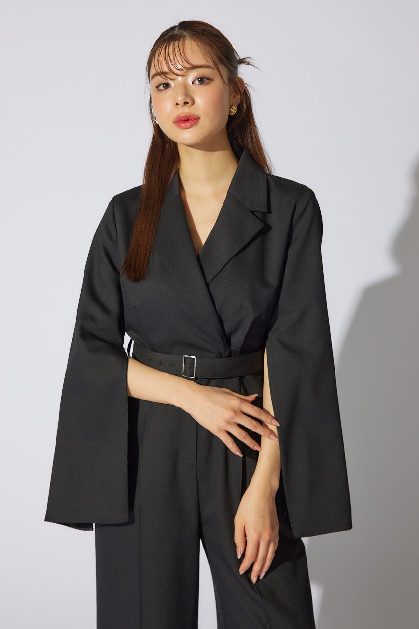 rienda「テーラードデザインロンパース」|ワンピース|