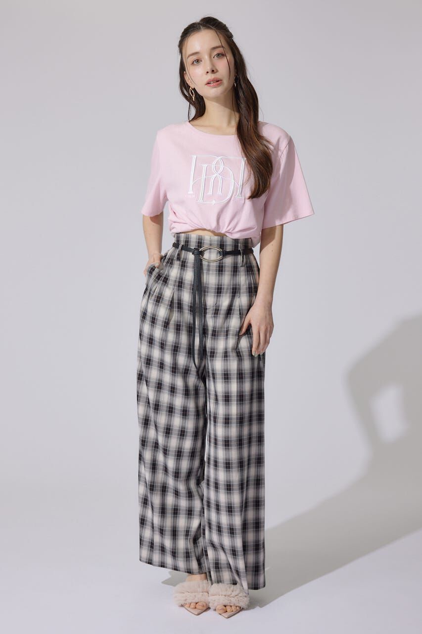 rienda「RDロゴTシャツ」|Tシャツ・カットソー|