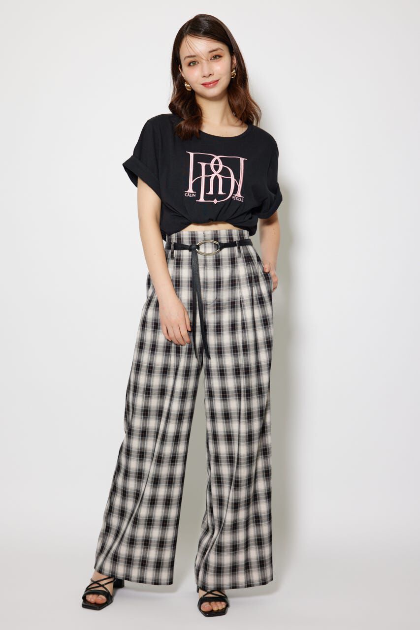 rienda「RDロゴTシャツ」|Tシャツ・カットソー|