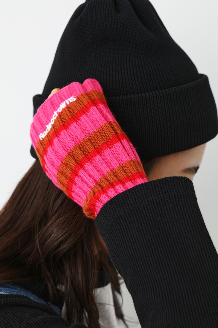 RODEO CROWNS「マルチボーダー アームウォーマー」|ピアス|