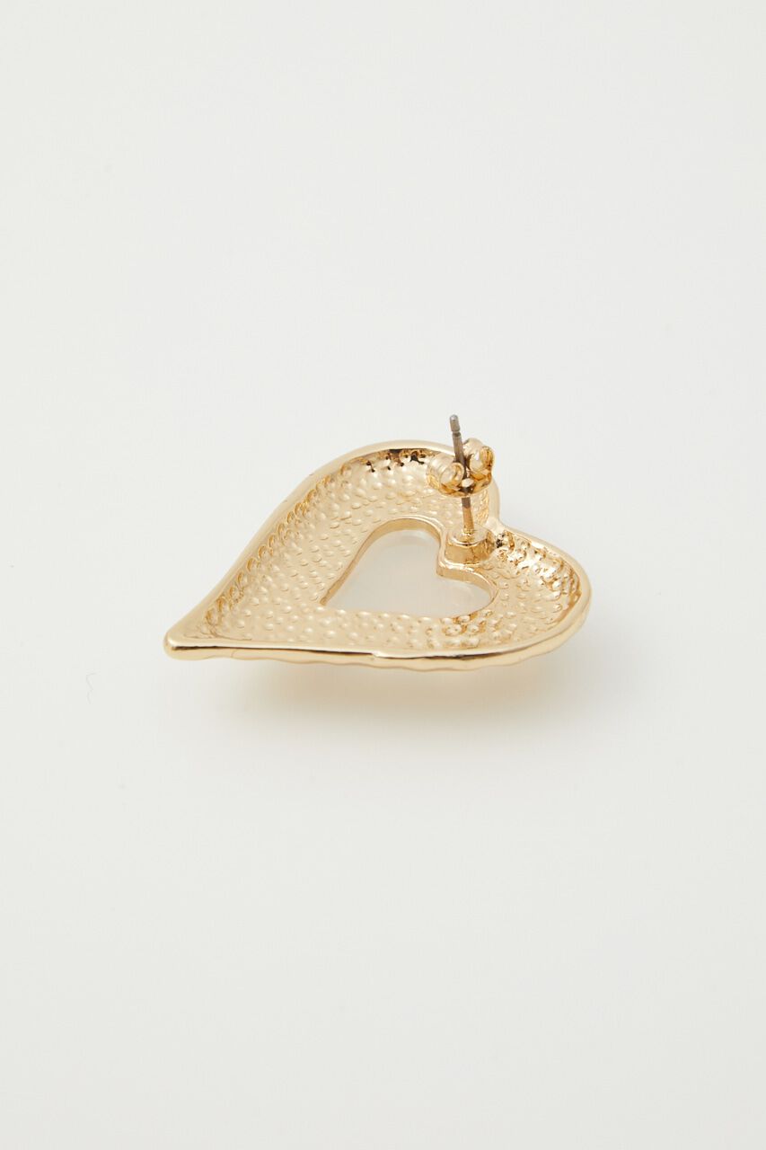 RODEO CROWNS「クリアハートピアス」|ピアス|