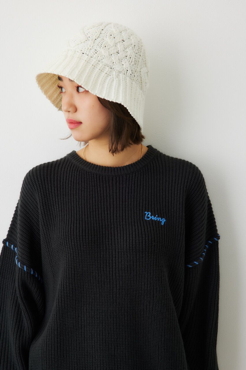 RODEO CROWNS「ケーブルニットベルハット」|その他|