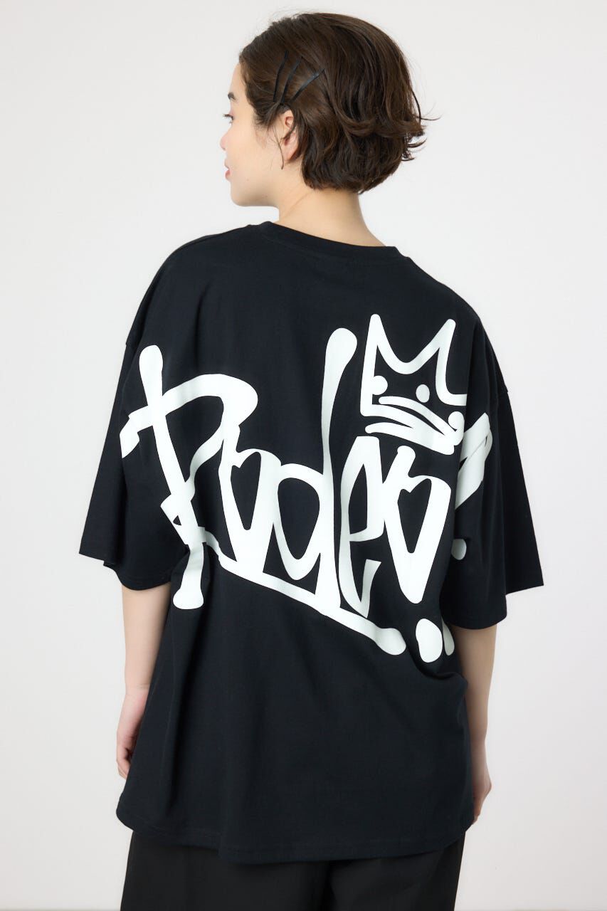 RODEO CROWNS「BIG SIGN LOGO Tシャツ」|Tシャツ・カットソー|BLK