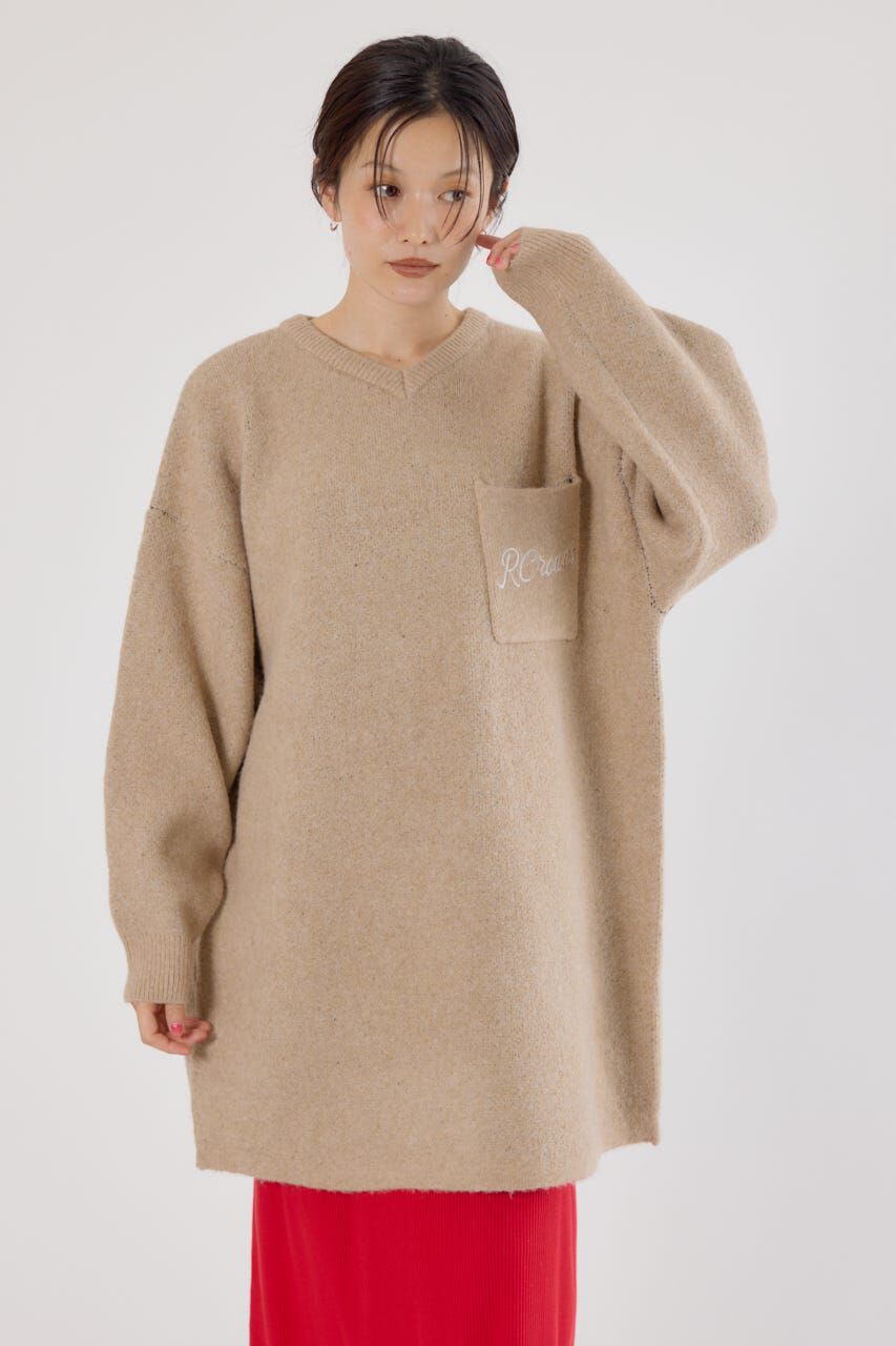 RODEO CROWNS「ロゴブークレニットワンピース」|ワンピース|