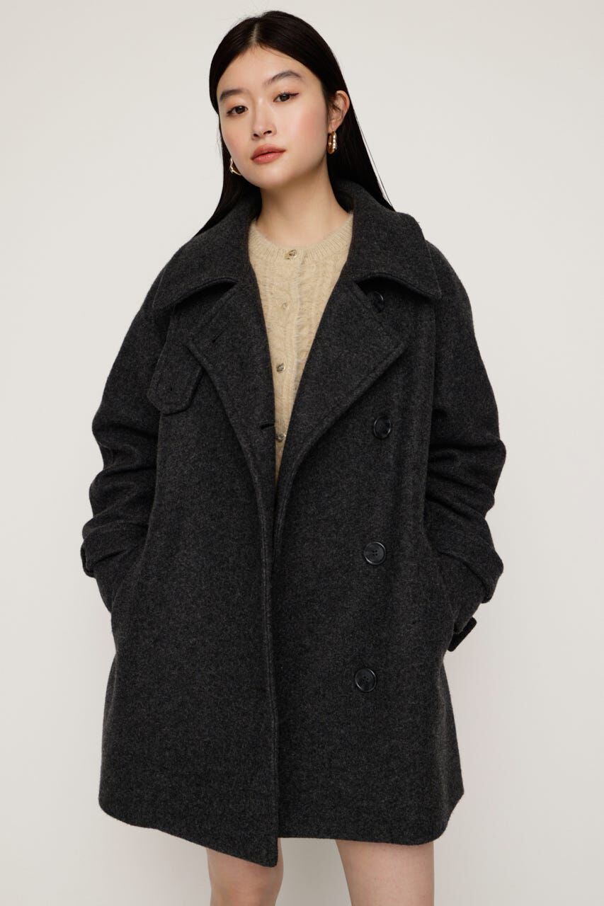 SLY「STAND NECK MIDI コート」|その他|