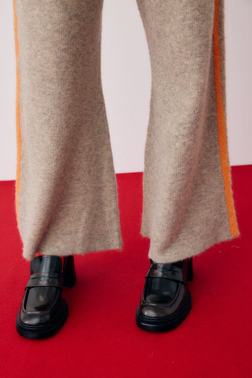 HeRIN.CYE「Line knit pants」|その他|