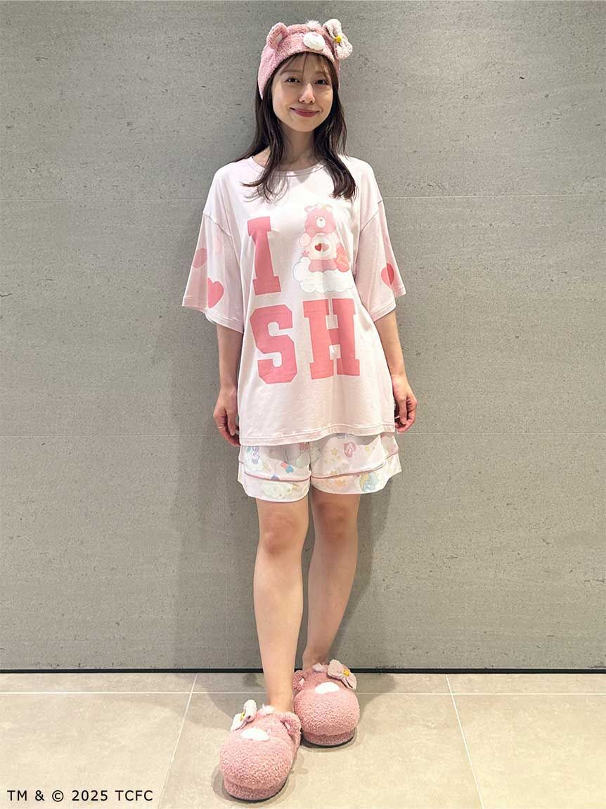 SNIDEL HOME「【Care Bears(TM)】【接触冷感】Tシャツ」|ルームウェア|