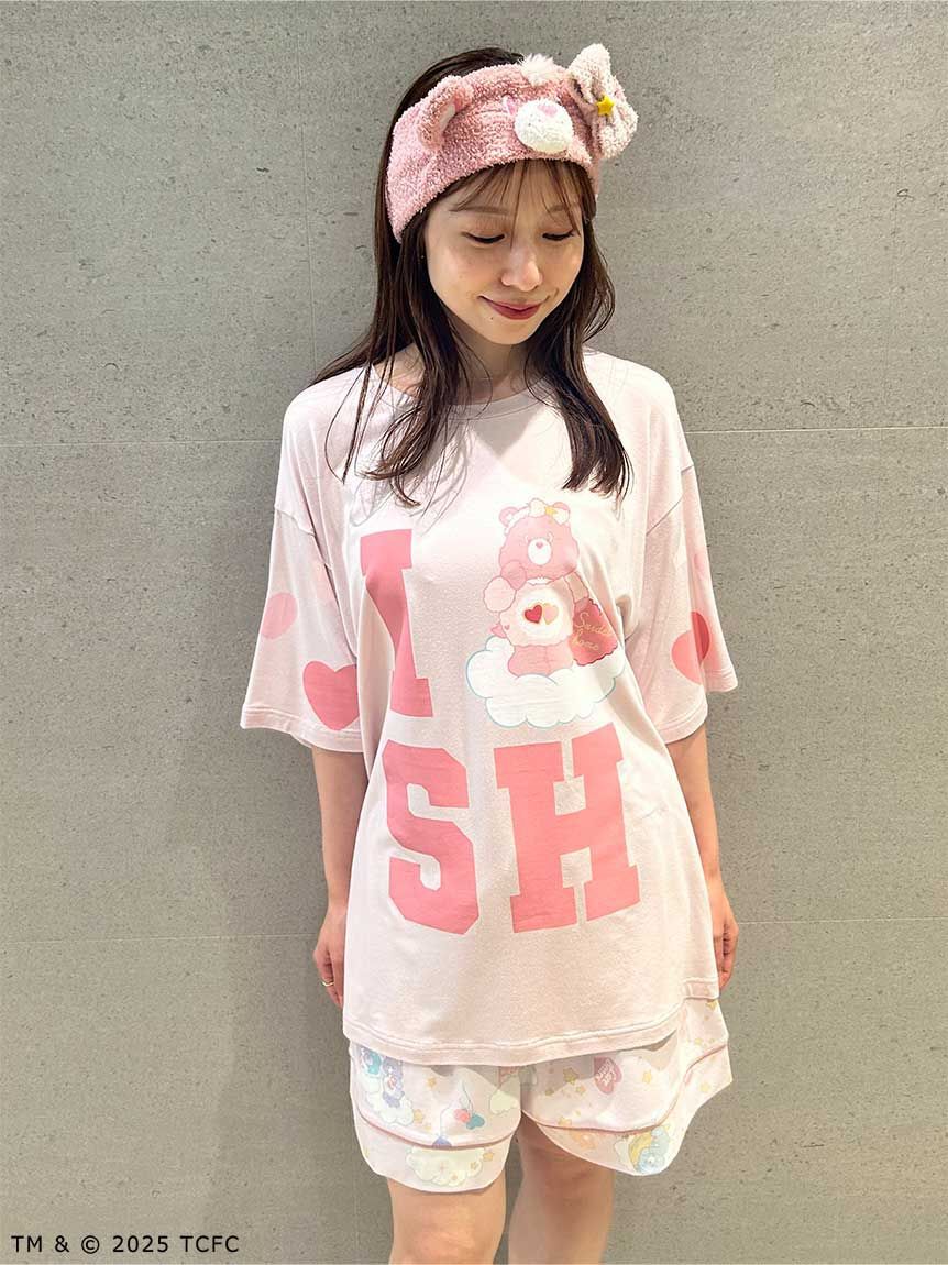 SNIDEL HOME「【Care Bears(TM)】【接触冷感】Tシャツ」|ルームウェア|