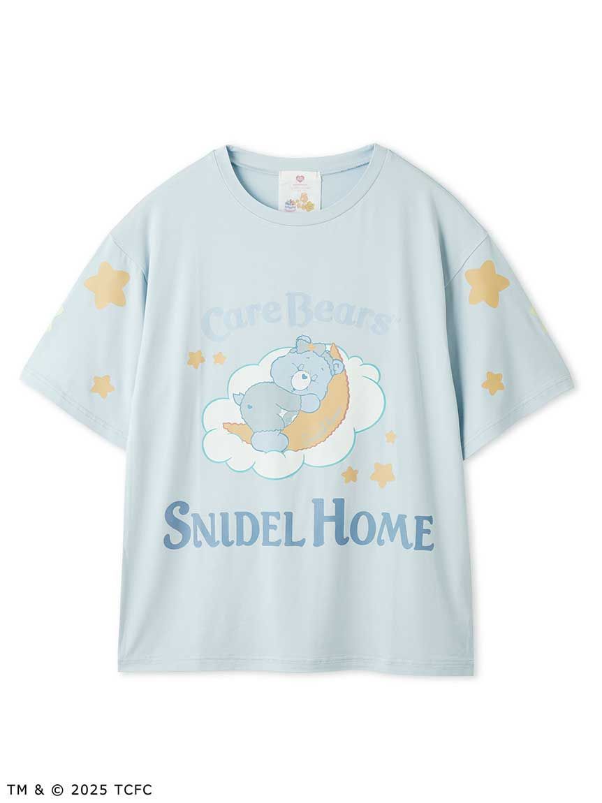 SNIDEL HOME「【Care Bears(TM)】【接触冷感】Tシャツ」|ルームウェア|BLU