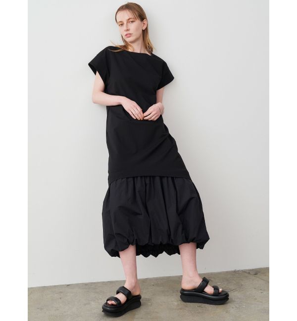 ELENDEEK「BALOON HEM CS OP」|ワンピース|ブラック