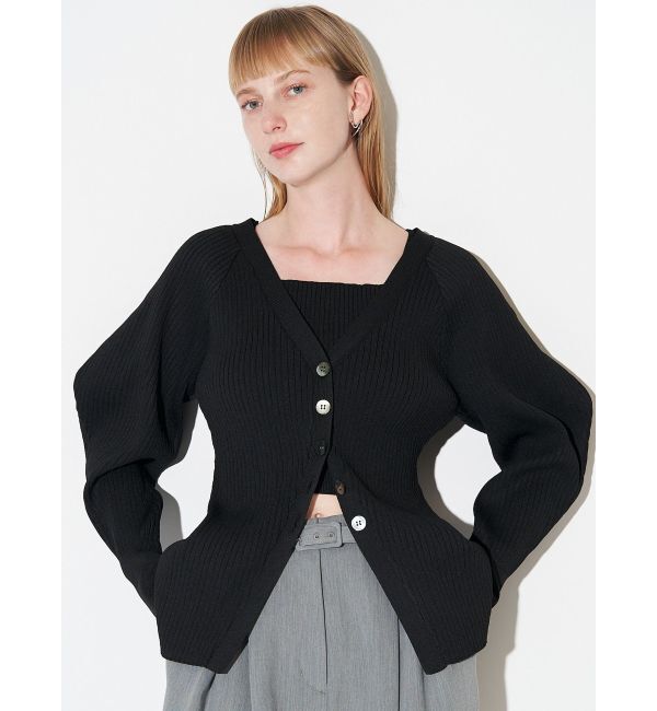 ELENDEEK「SILHOUETTE ENSEMBLE KT」|カーディガン|