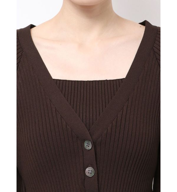 ELENDEEK「SILHOUETTE ENSEMBLE KT」|カーディガン|