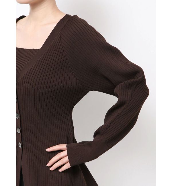 ELENDEEK「SILHOUETTE ENSEMBLE KT」|カーディガン|