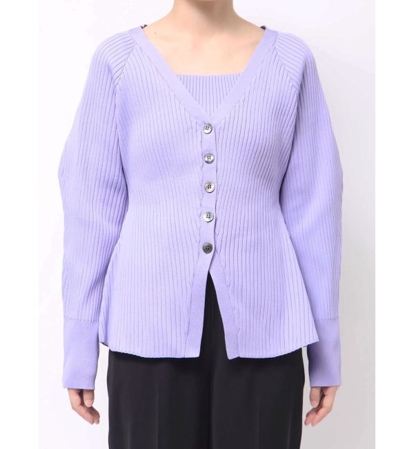 ELENDEEK「SILHOUETTE ENSEMBLE KT」|カーディガン|