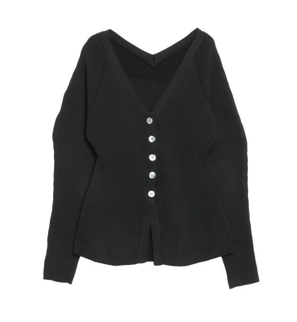 ELENDEEK「SILHOUETTE ENSEMBLE KT」|カーディガン|