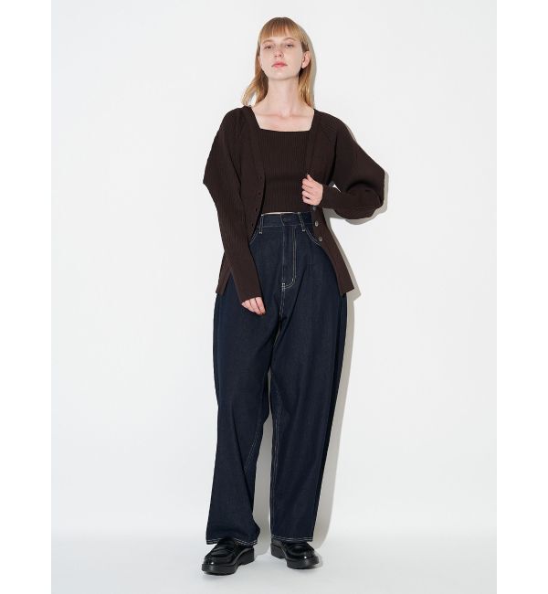 ELENDEEK「SILHOUETTE ENSEMBLE KT」|カーディガン|