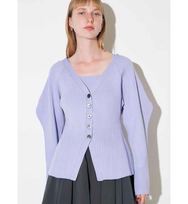 ELENDEEK「SILHOUETTE ENSEMBLE KT」|カーディガン|