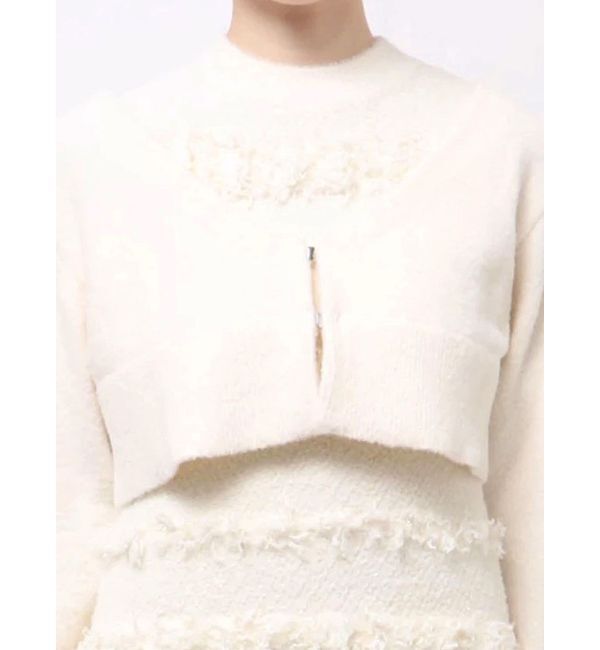 MERCURYDUO「ツイードニットミニワンピースカーデアンサンブル」|ワンピース|