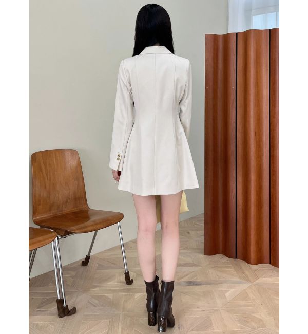 MERCURYDUO「2WAYフィット＆フレアジャケットワンピース」|ワンピース|