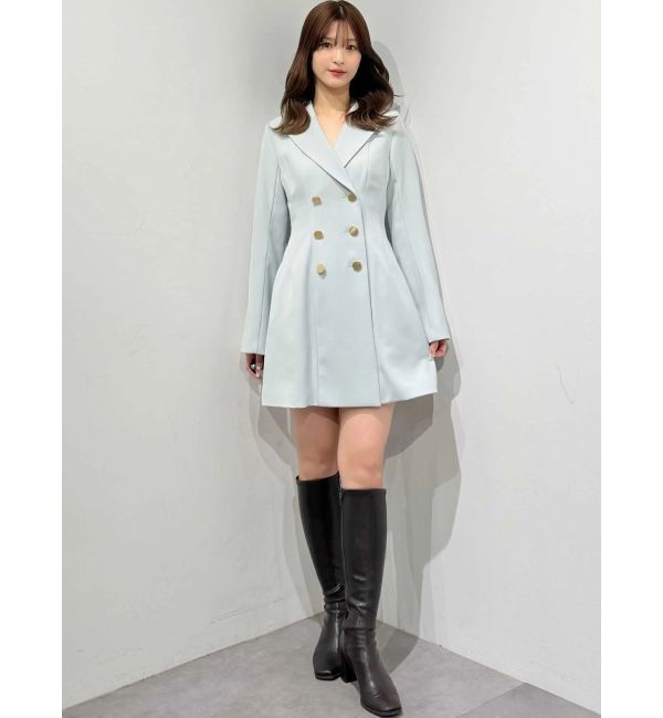 MERCURYDUO「2WAYフィット＆フレアジャケットワンピース」|ワンピース|