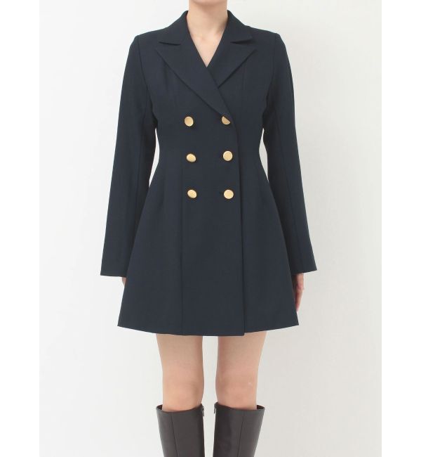 MERCURYDUO「2WAYフィット＆フレアジャケットワンピース」|ワンピース|