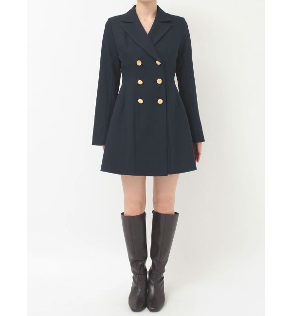 MERCURYDUO「2WAYフィット＆フレアジャケットワンピース」|ワンピース|